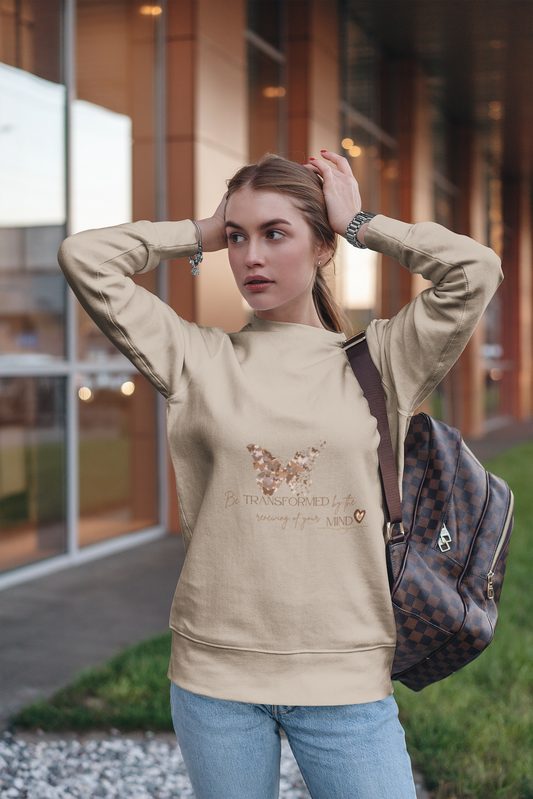 Be transformed butterfly sweatshirt