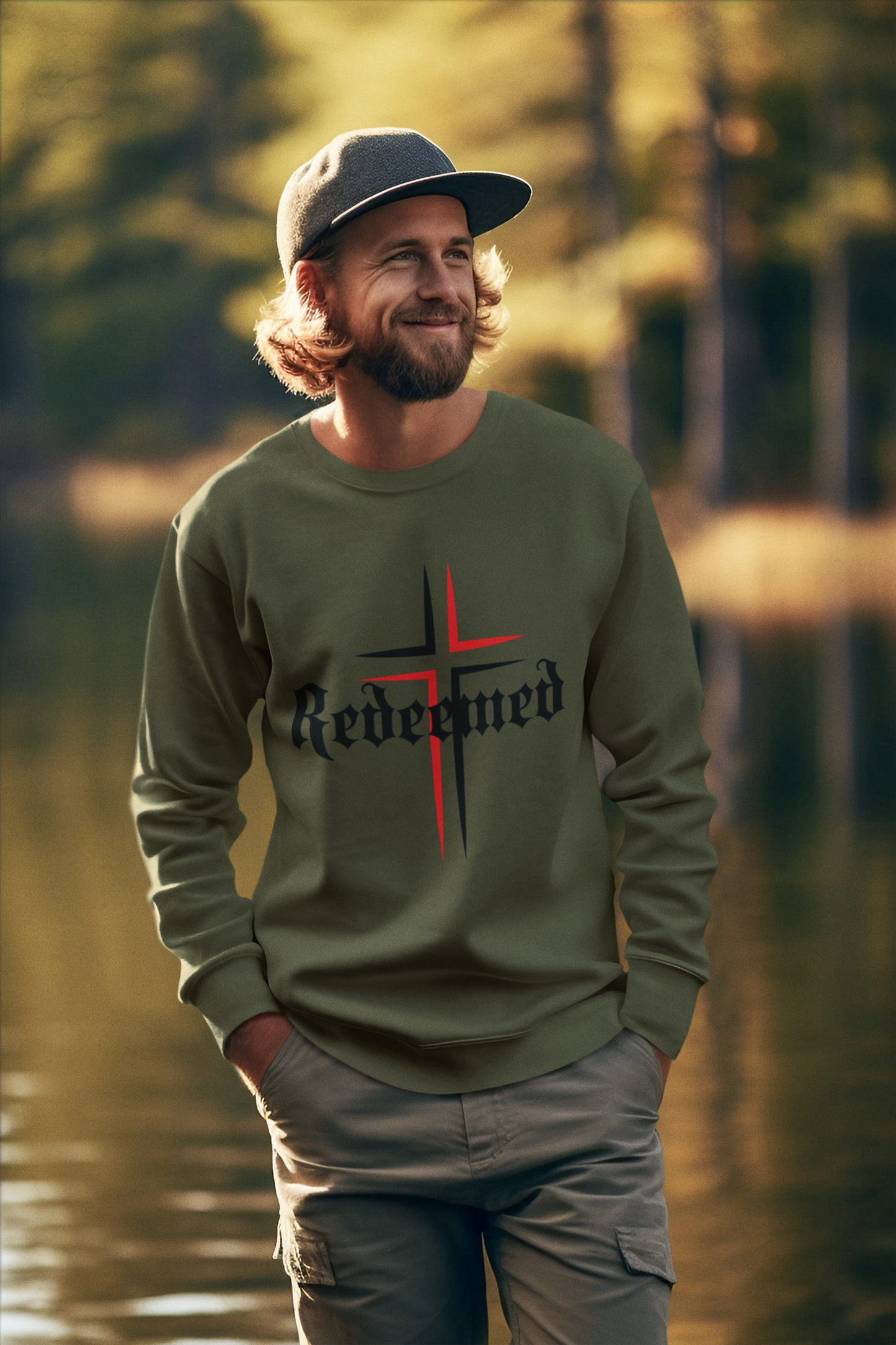 Unisex Redeemed Hooded sweatshirt